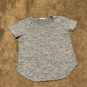Echt Gray Marl Active Tee Size Large